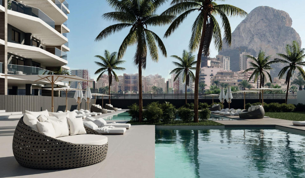 Nouvelle construction - Appartement - Calpe - Playa Cantal Roig