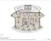 Nouvelle construction - Appartement - Calpe - Playa Cantal Roig