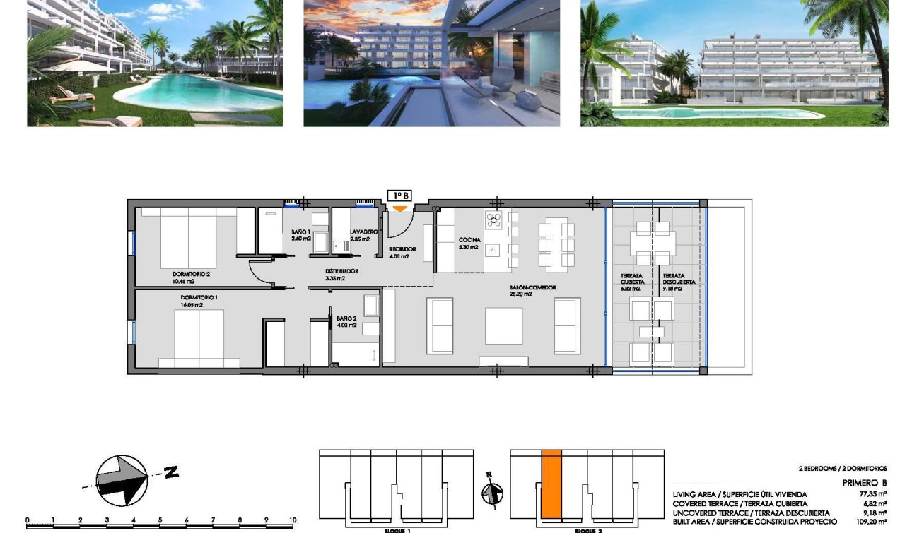 Nouvelle construction - Appartement - Cartagena - Mar De Cristal