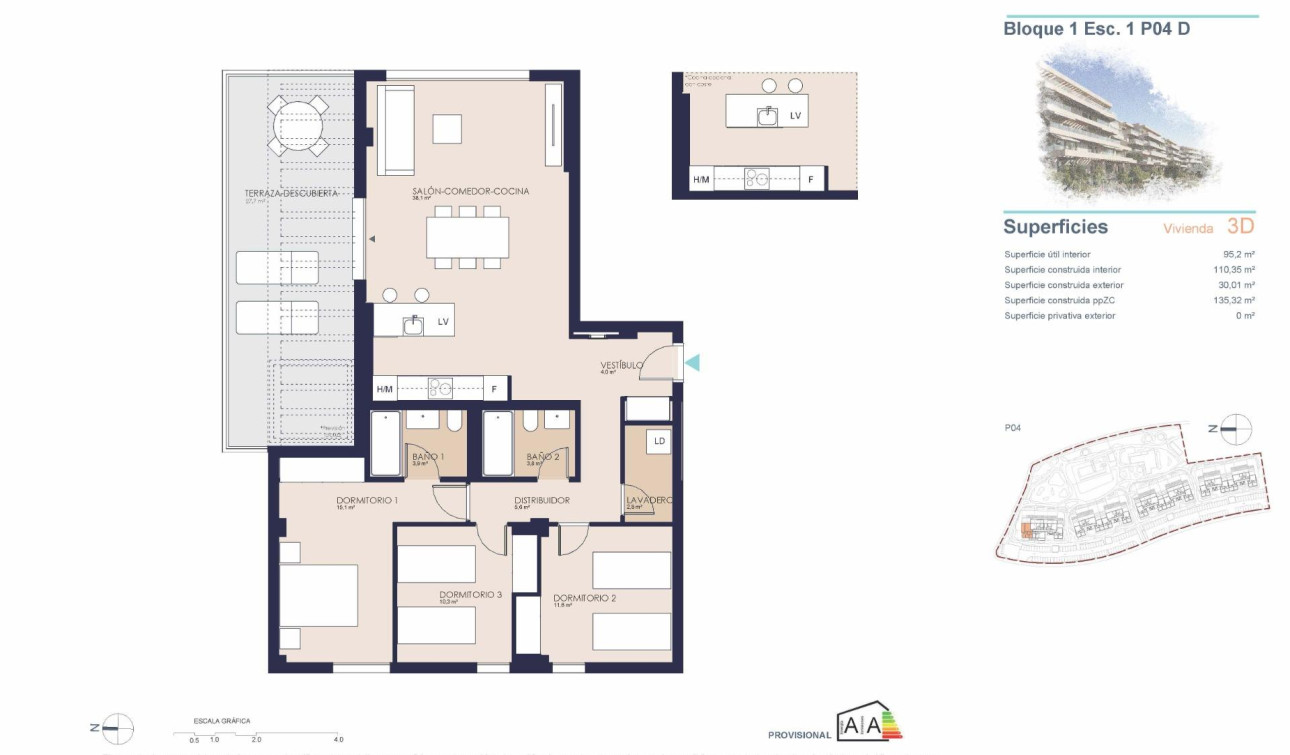 Nouvelle construction - Appartement - Denia - Playa de La Almadraba