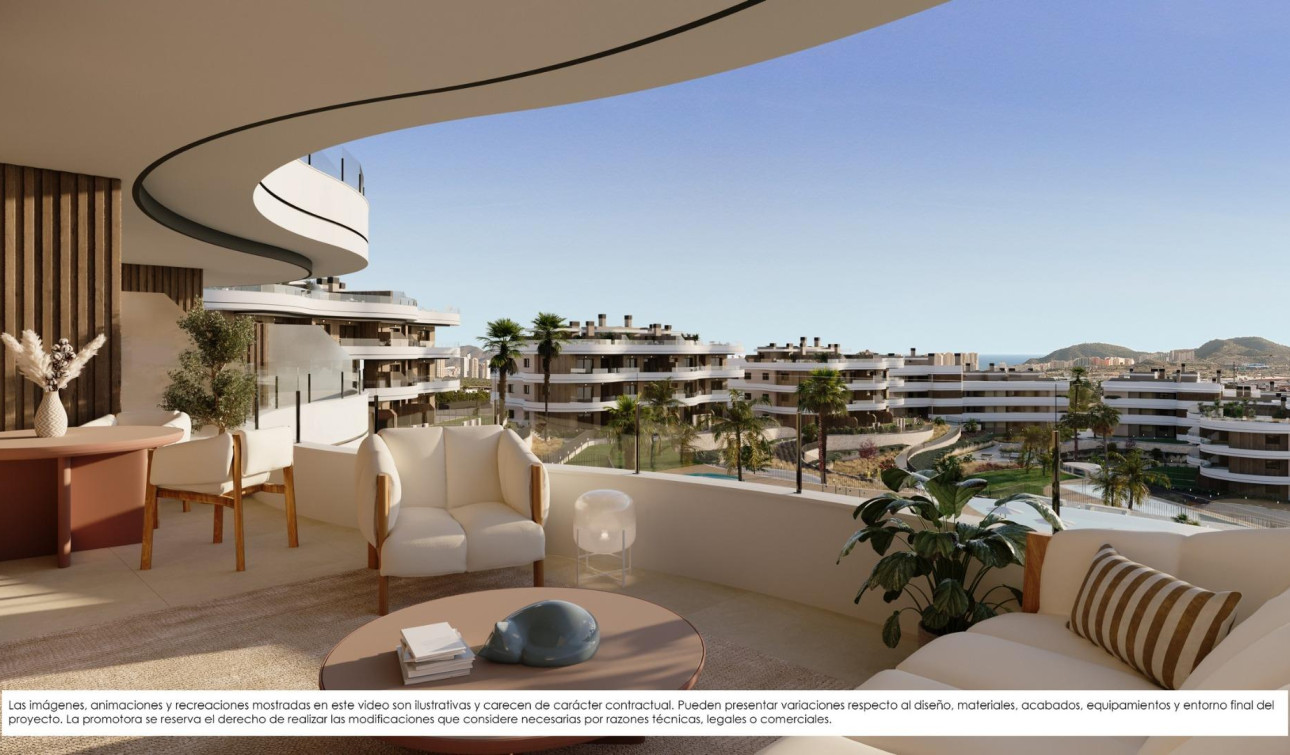 Nouvelle construction - Appartement - Finestrat - Campana Garden