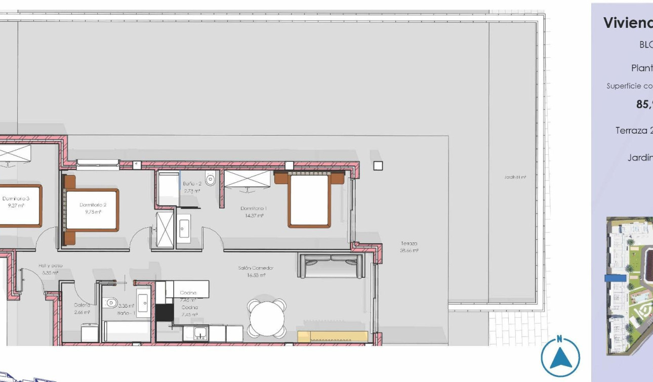 Nouvelle construction - Appartement - Guardamar del Segura - El Raso