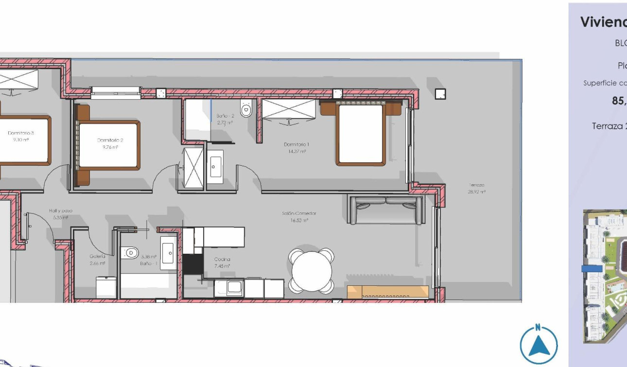 Nouvelle construction - Appartement - Guardamar del Segura - El Raso
