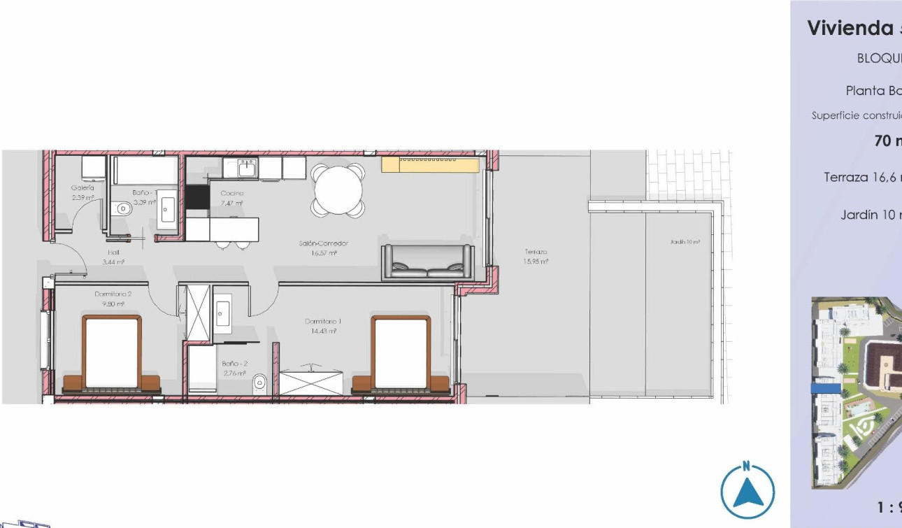 Nouvelle construction - Appartement - Guardamar del Segura - El Raso