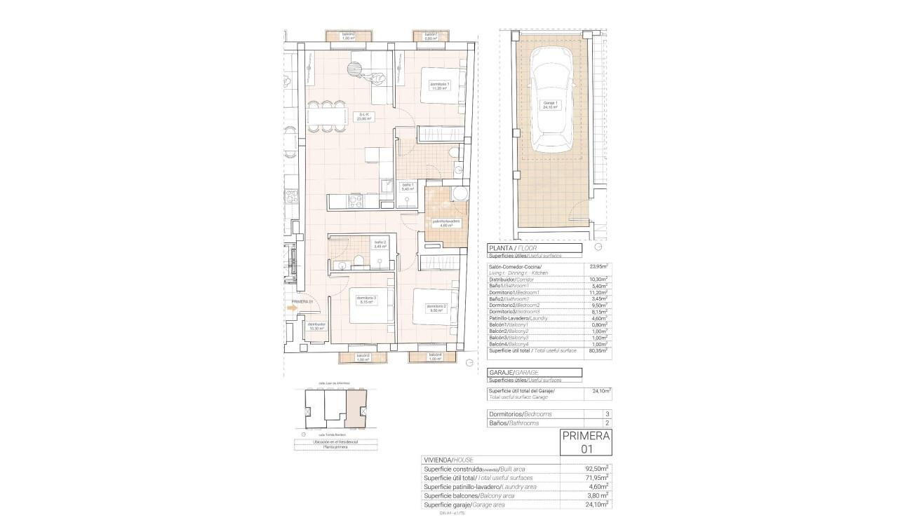 Nouvelle construction - Appartement - Hondón de las Nieves - Pueblo