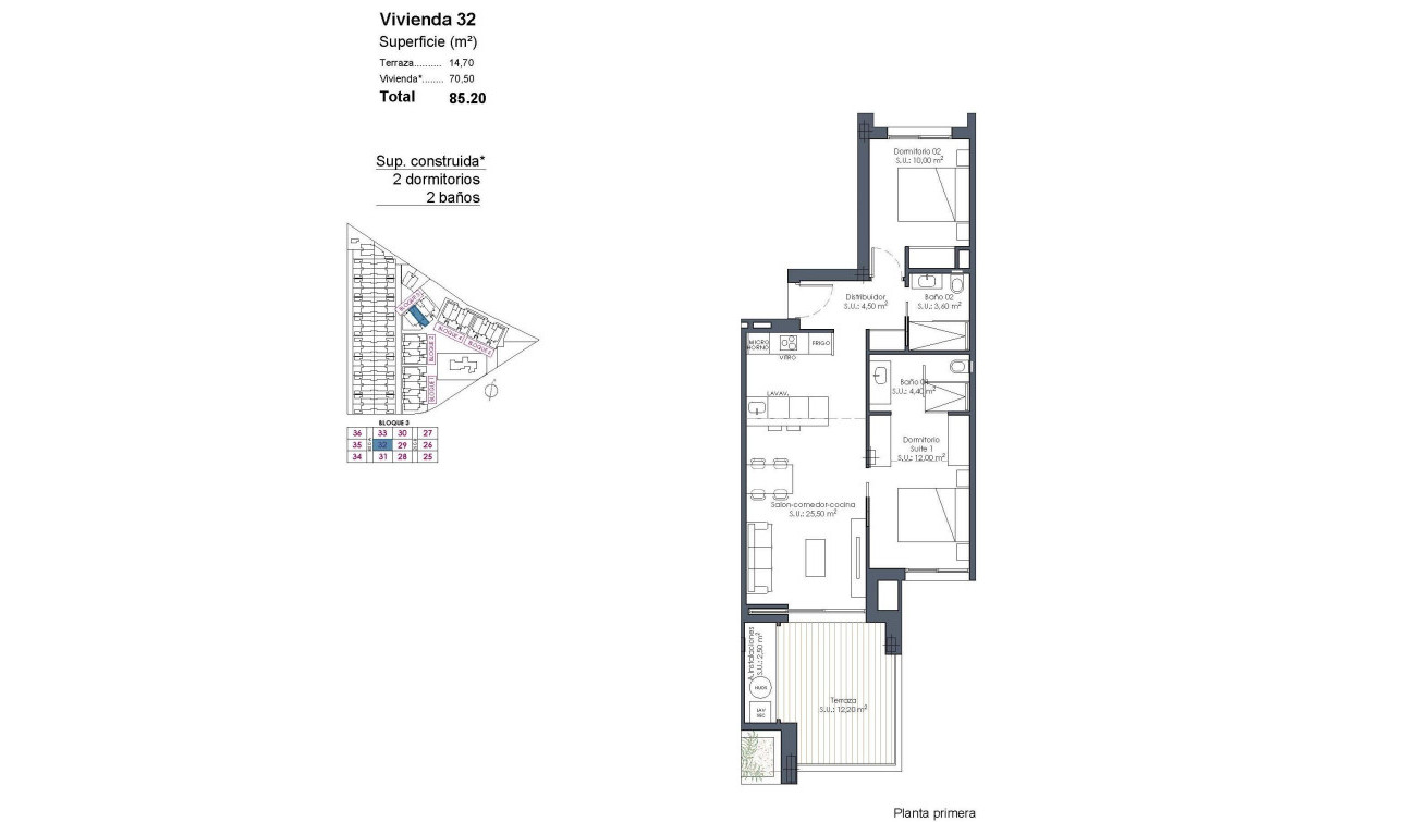 Nouvelle construction - Appartement - Los Alcazares - Serena Golf
