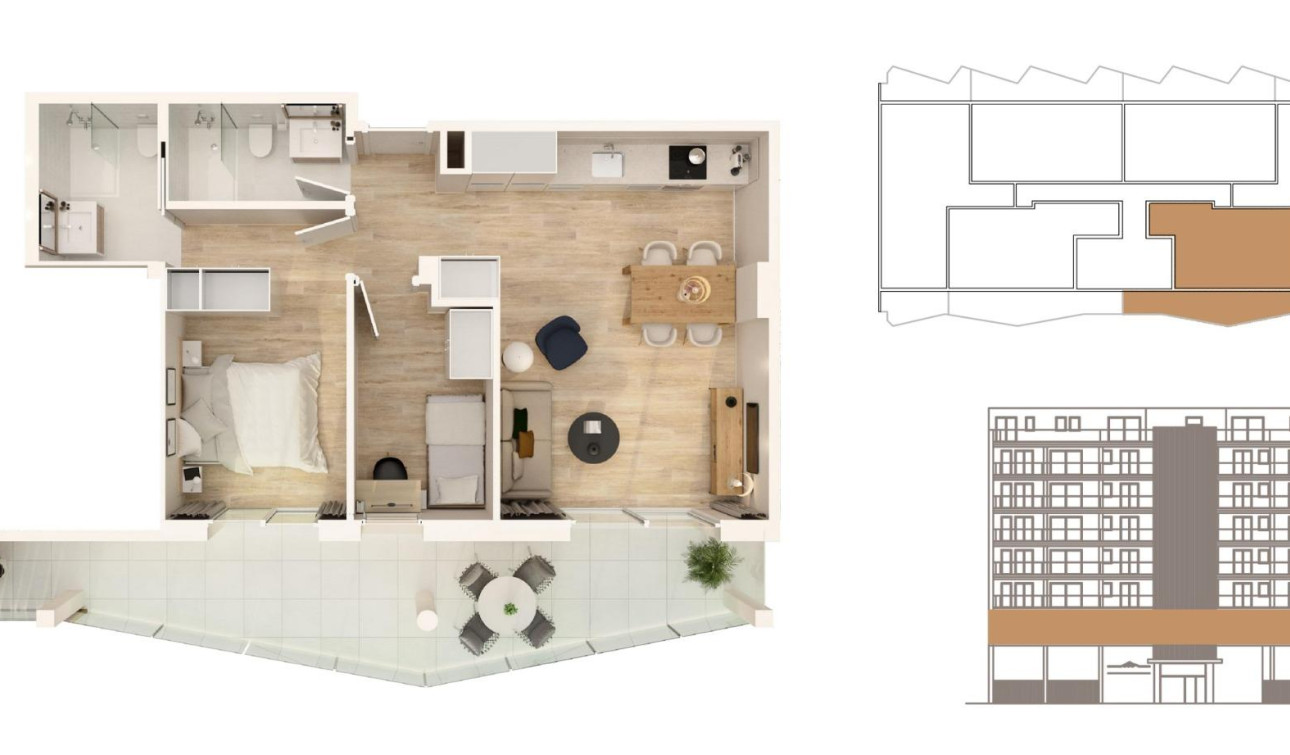 Nouvelle construction - Appartement - Moncofa - Playa de Moncofa