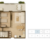 Nouvelle construction - Appartement - Moncofa - Playa de Moncofa