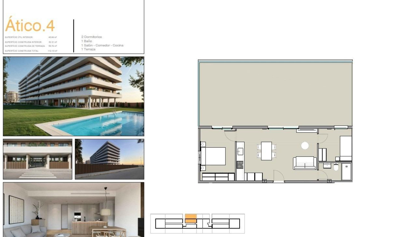 Nouvelle construction - Appartement - Moncofa - Playa de Moncofa