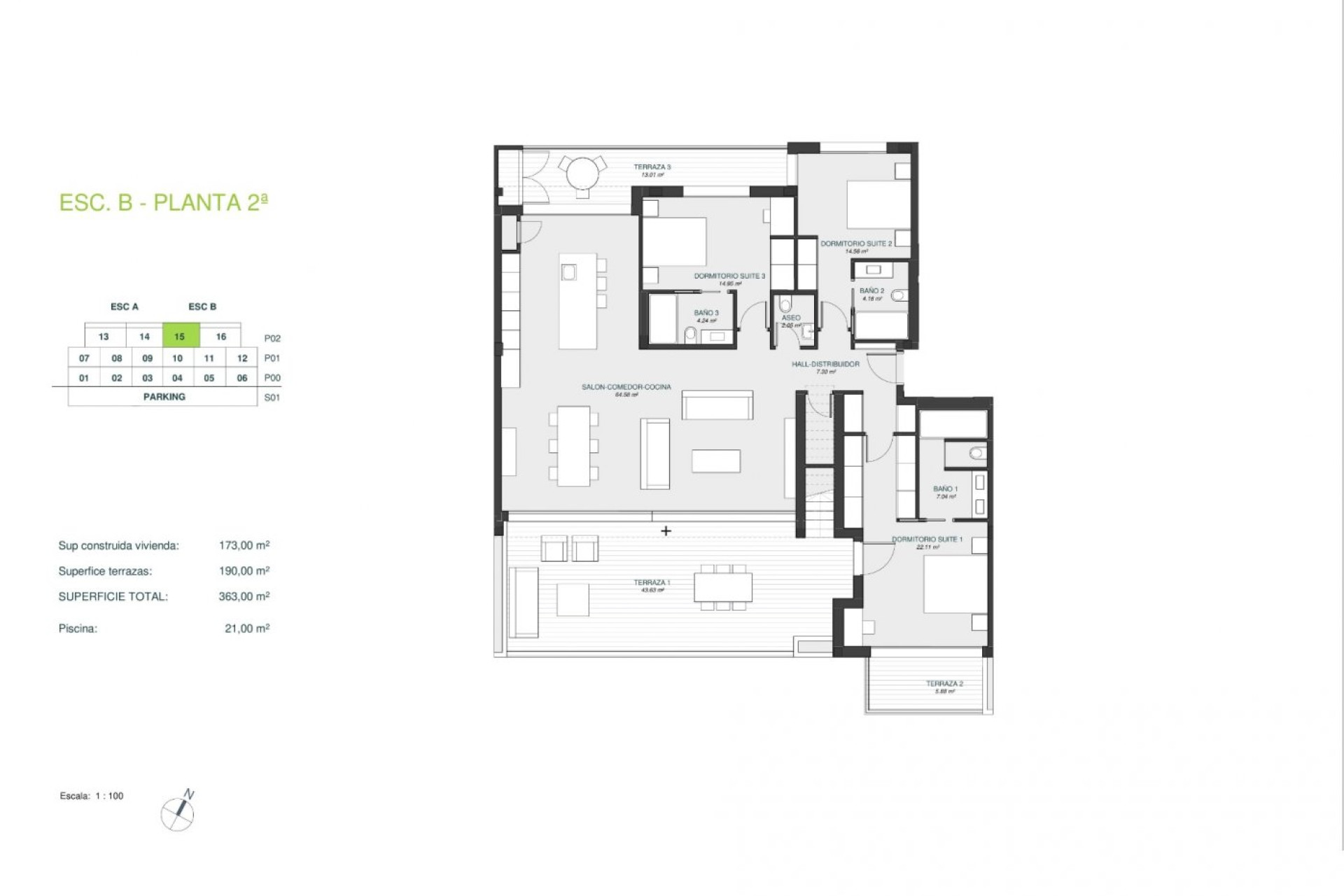 Nouvelle construction - Appartement - Orihuela - Las Colinas Golf