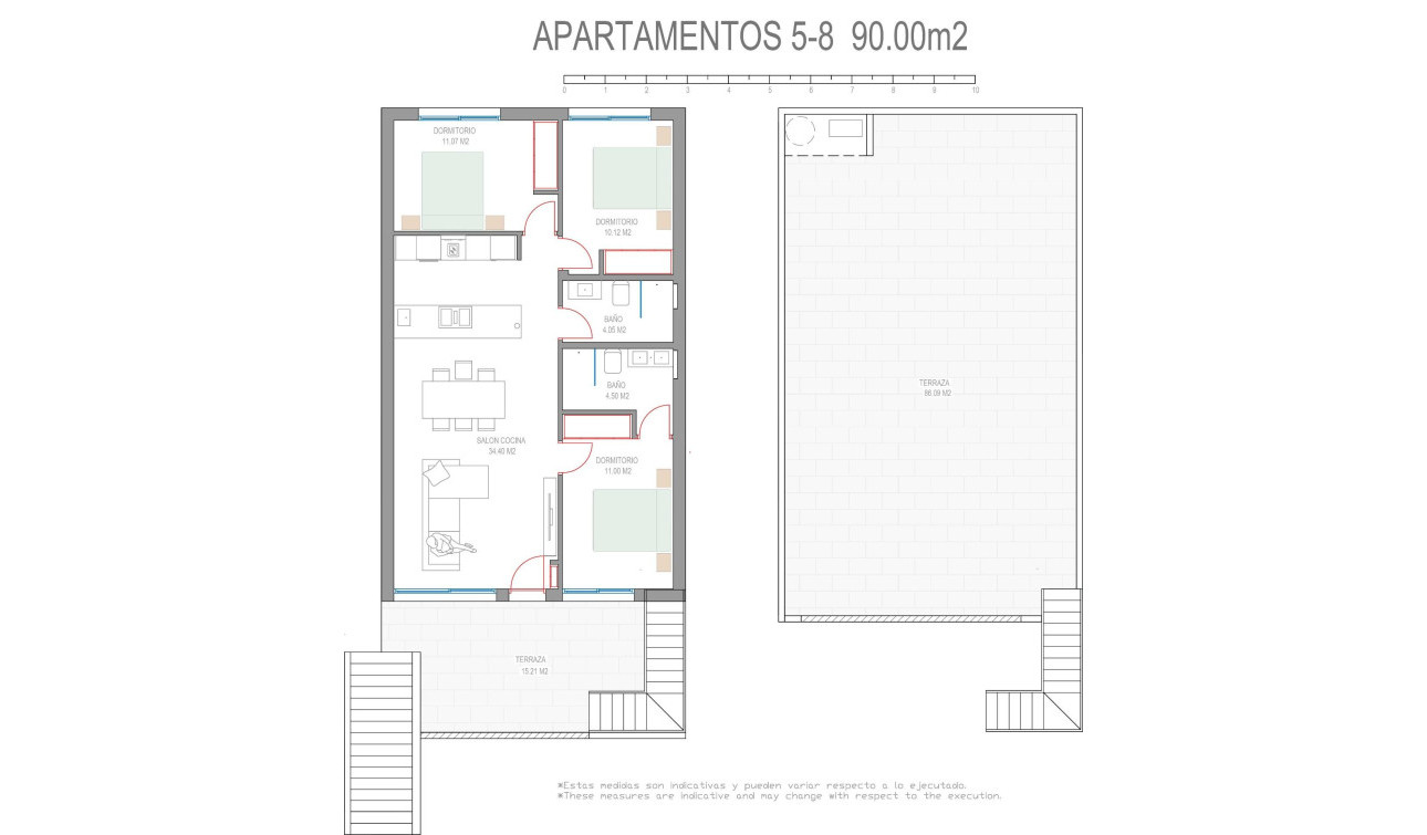 Nouvelle construction - Appartement - Pilar de la Horadada - Parque del Mediterraneo