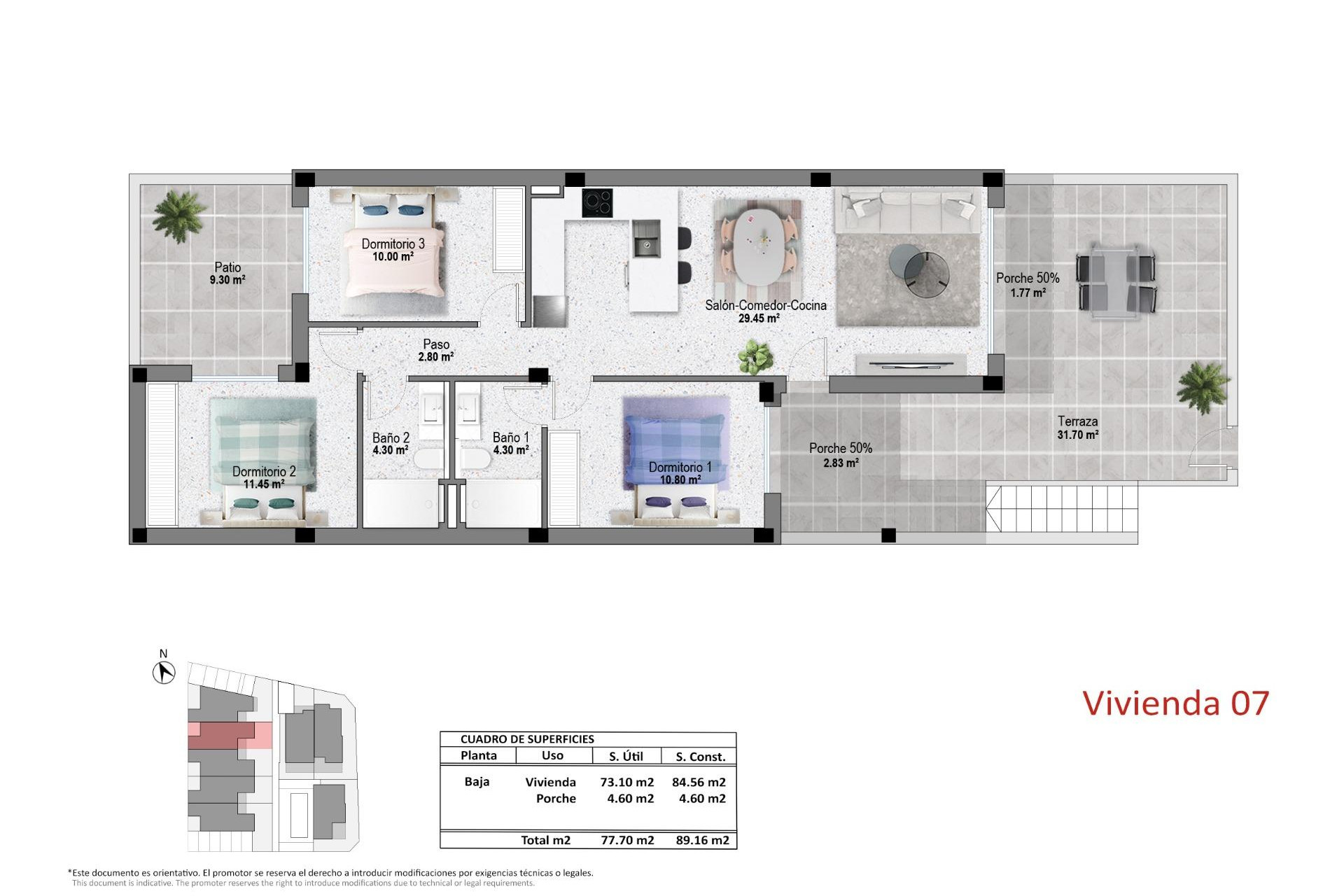 Nouvelle construction - Appartement - Pilar de la Horadada - pueblo