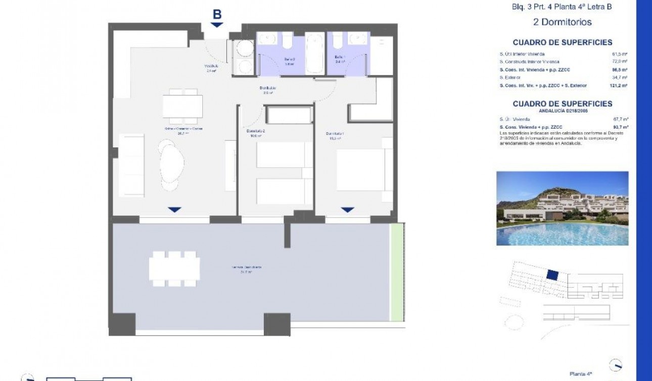 Nouvelle construction - Appartement - Pulpi - Aguilón Golf