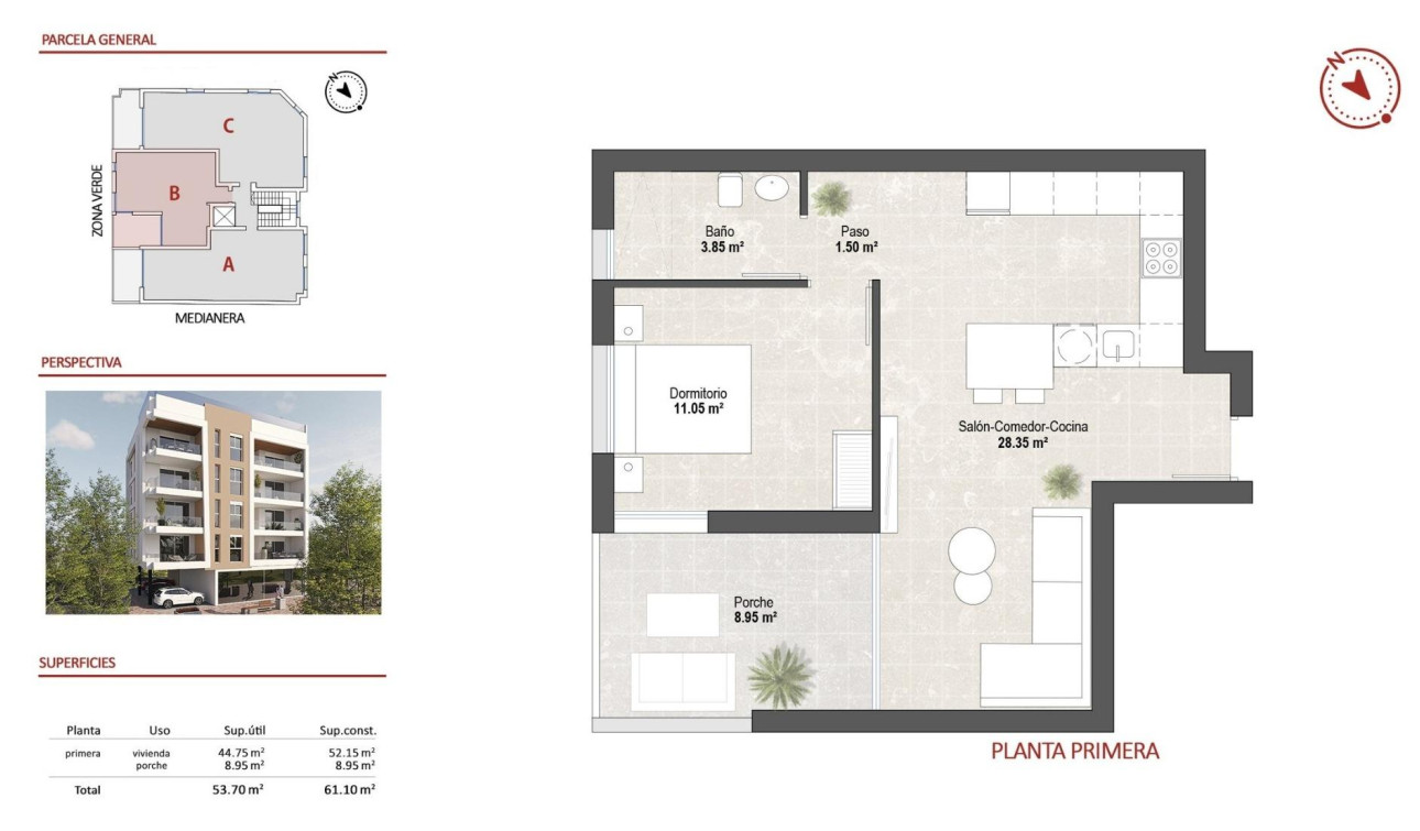 Nouvelle construction - Appartement - San Pedro del Pinatar - Lo Pagan