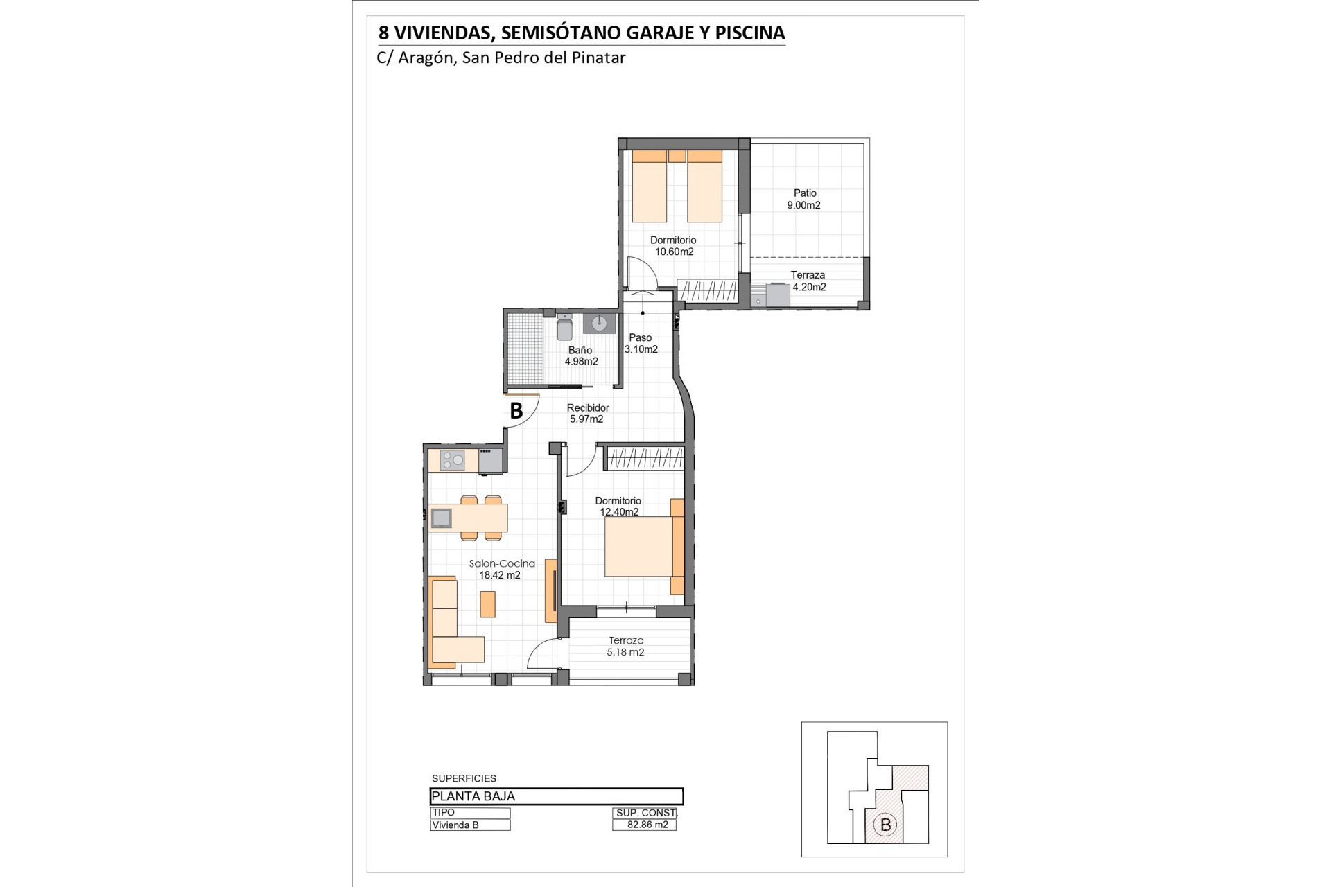 Nouvelle construction - Appartement - San Pedro del Pinatar - lo pagán
