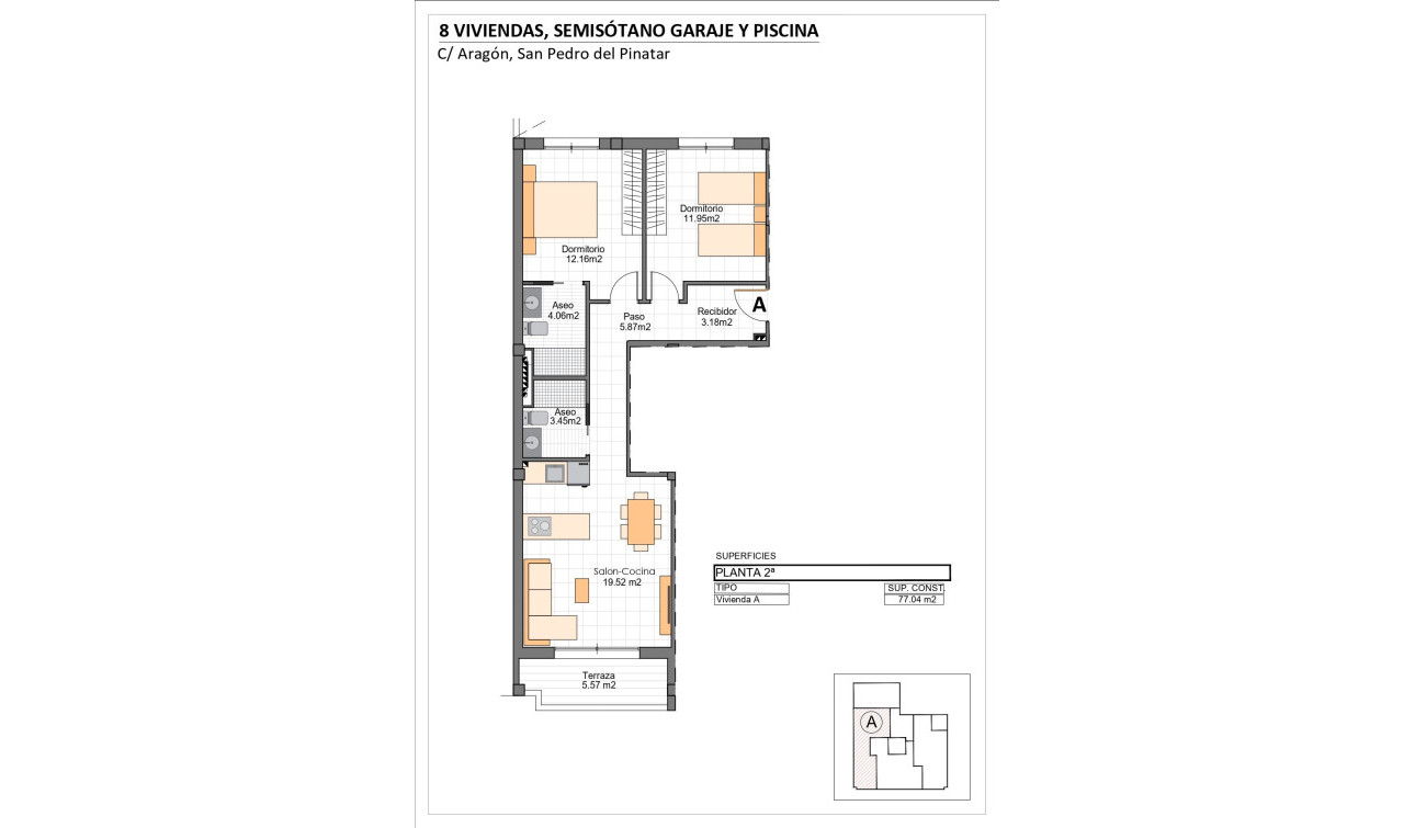 Nouvelle construction - Appartement - San Pedro del Pinatar - lo pagán