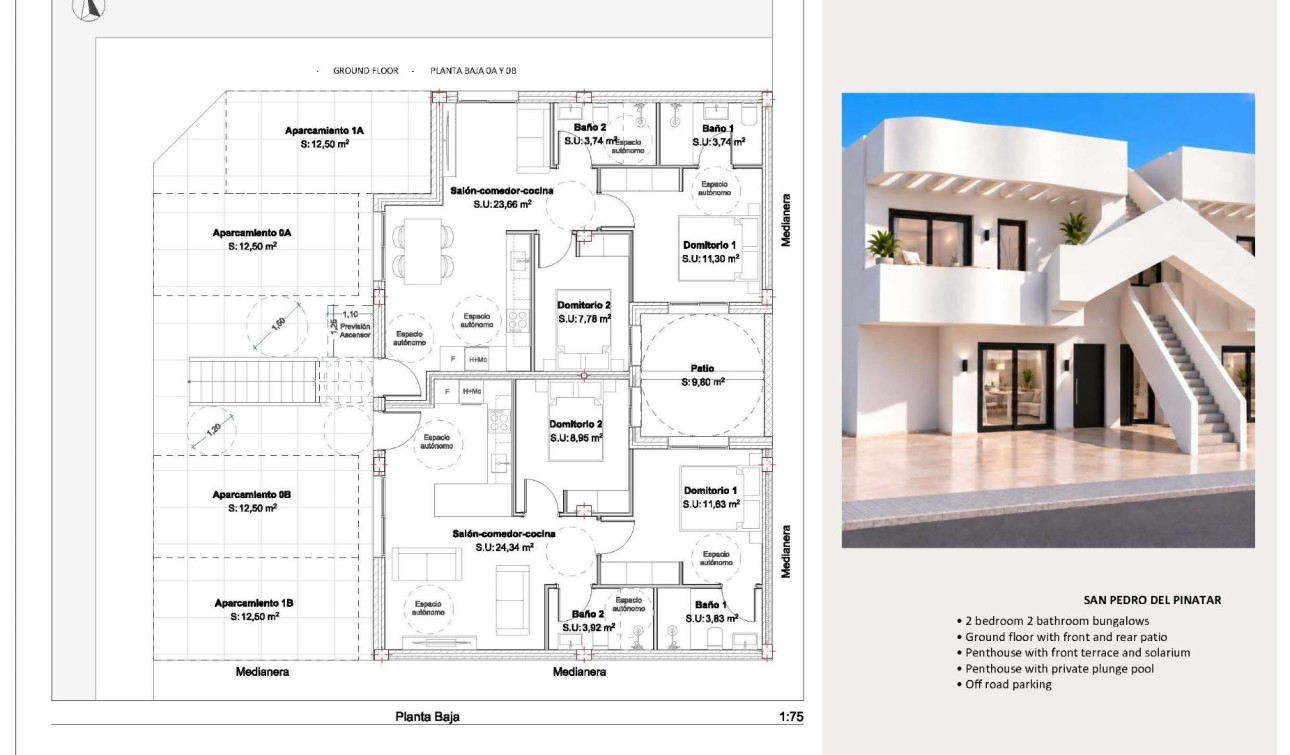 Nouvelle construction - Appartement - San Pedro del Pinatar - Los Peñascos