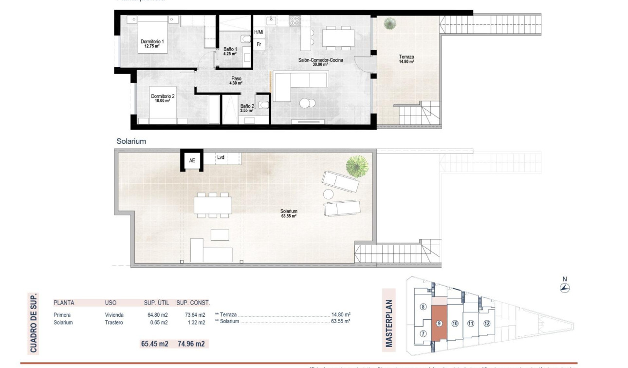 Nouvelle construction - Appartement - San Pedro del Pinatar - Pueblo