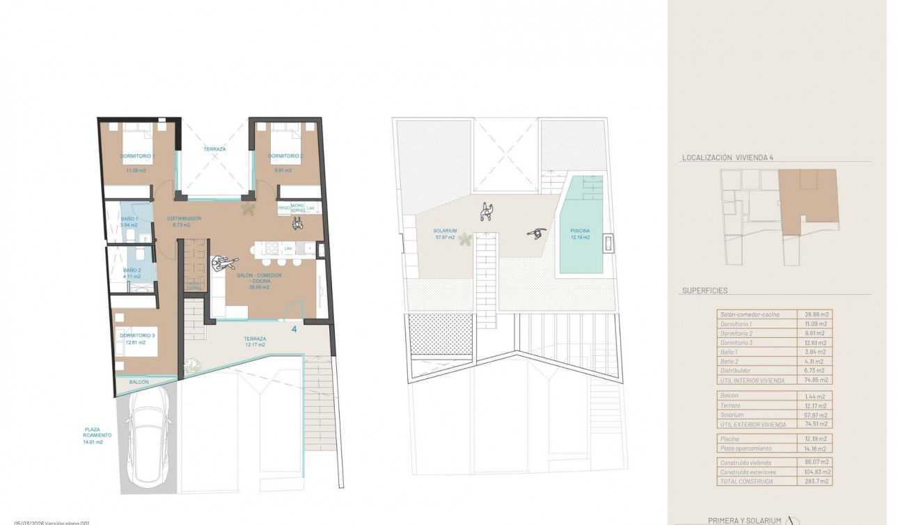 Nouvelle construction - Appartement - San Pedro del Pinatar - Pueblo