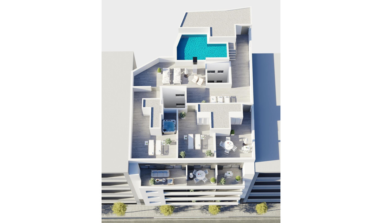 Nouvelle construction - Appartement - Torrevieja - Centro