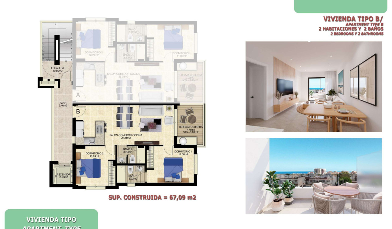 Nouvelle construction - Appartement - Torrevieja - Nueva Torrevieja