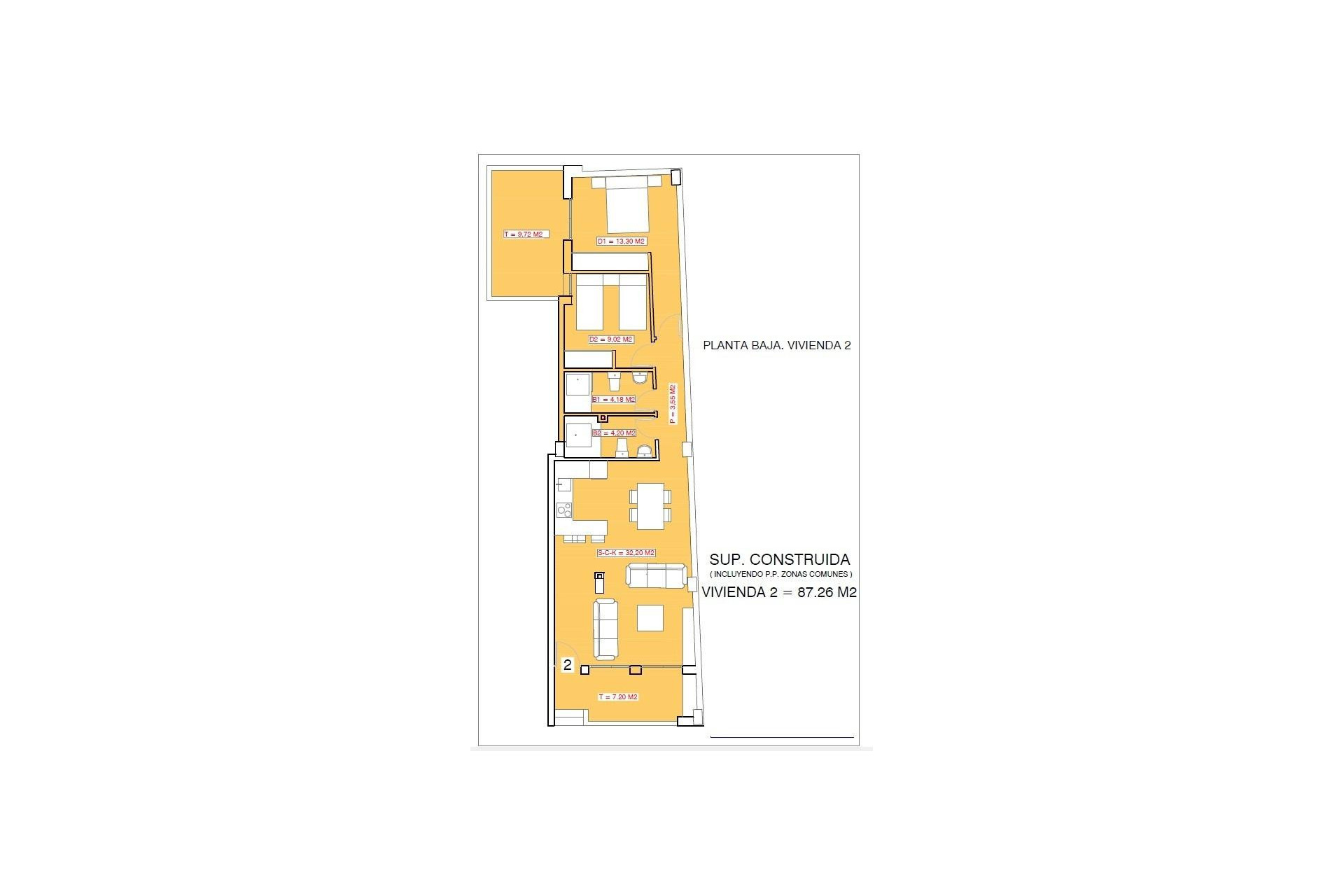 Nouvelle construction - Appartement - Torrevieja - Playa El Acequión