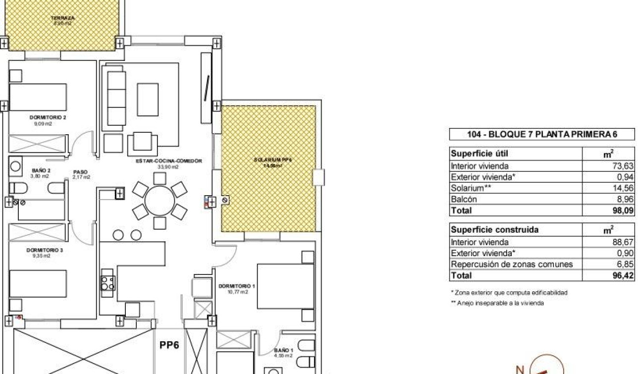 Nouvelle construction - Appartement - Vera - El Playazo