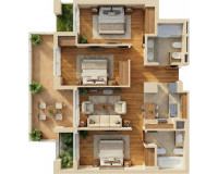 Nouvelle construction - Appartement - Vera - Puerto del Rey