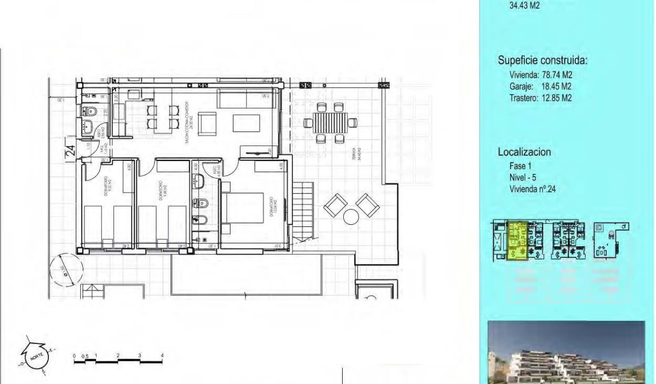 Nouvelle construction - Appartement - Vera - Vera Playa