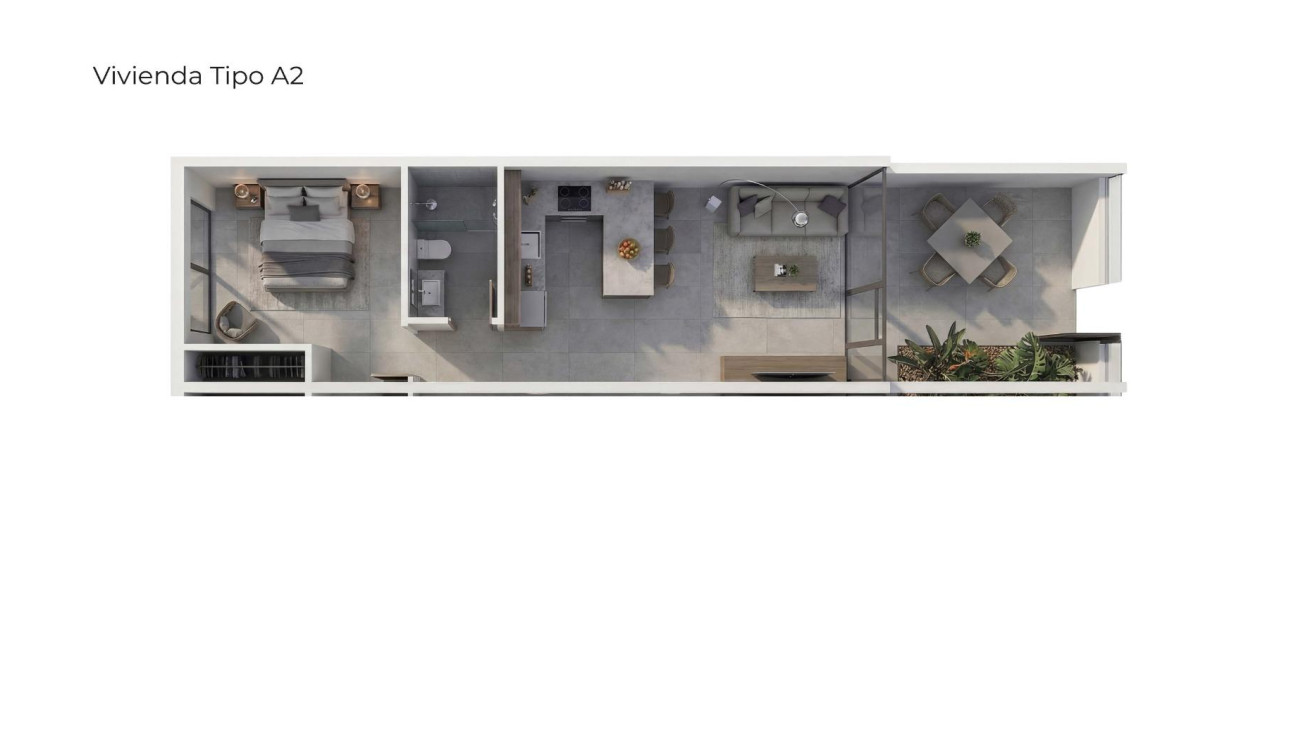 Nouvelle construction - Appartement - Vera - Vera Playa