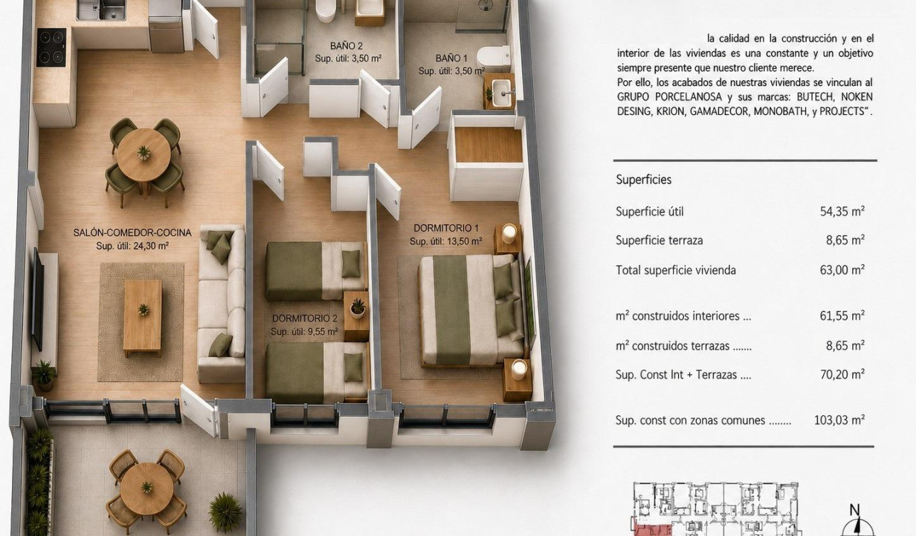 Nouvelle construction - Appartement - Villajoyosa - Cala de Finestrat