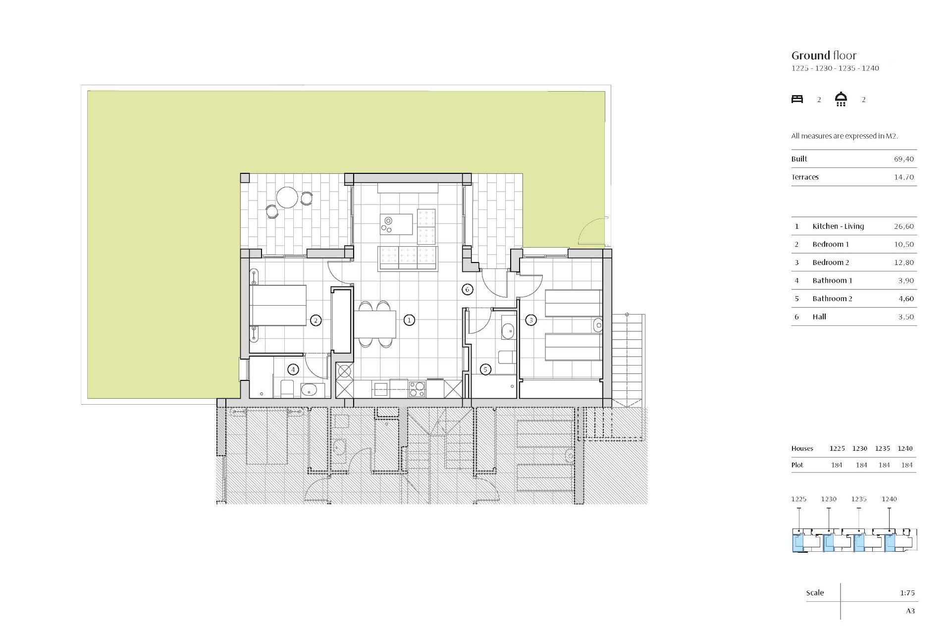 Nouvelle construction - Bungalow - Algorfa - La Finca Golf