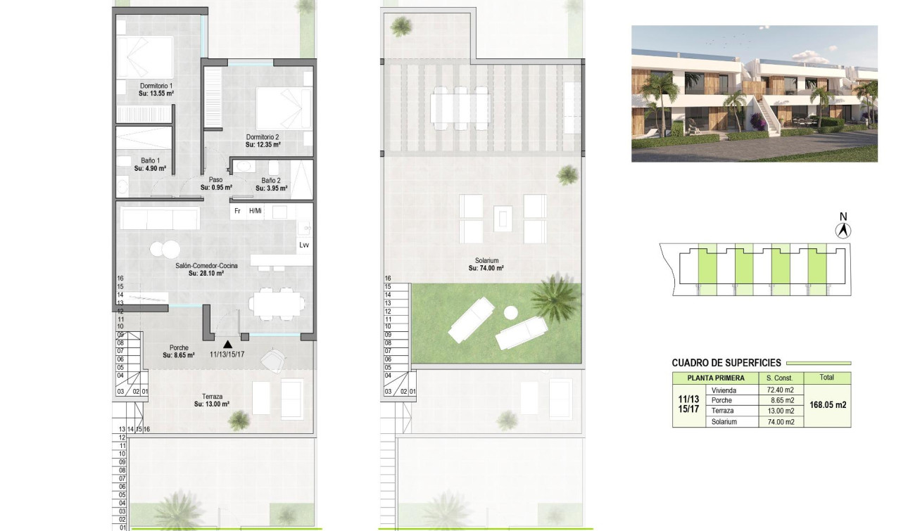 Nouvelle construction - Bungalow - Alhama De Murcia - Condado De Alhama