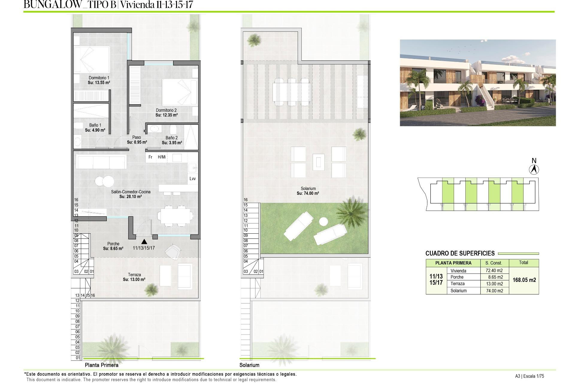 Nouvelle construction - Bungalow - Alhama De Murcia - Condado De Alhama