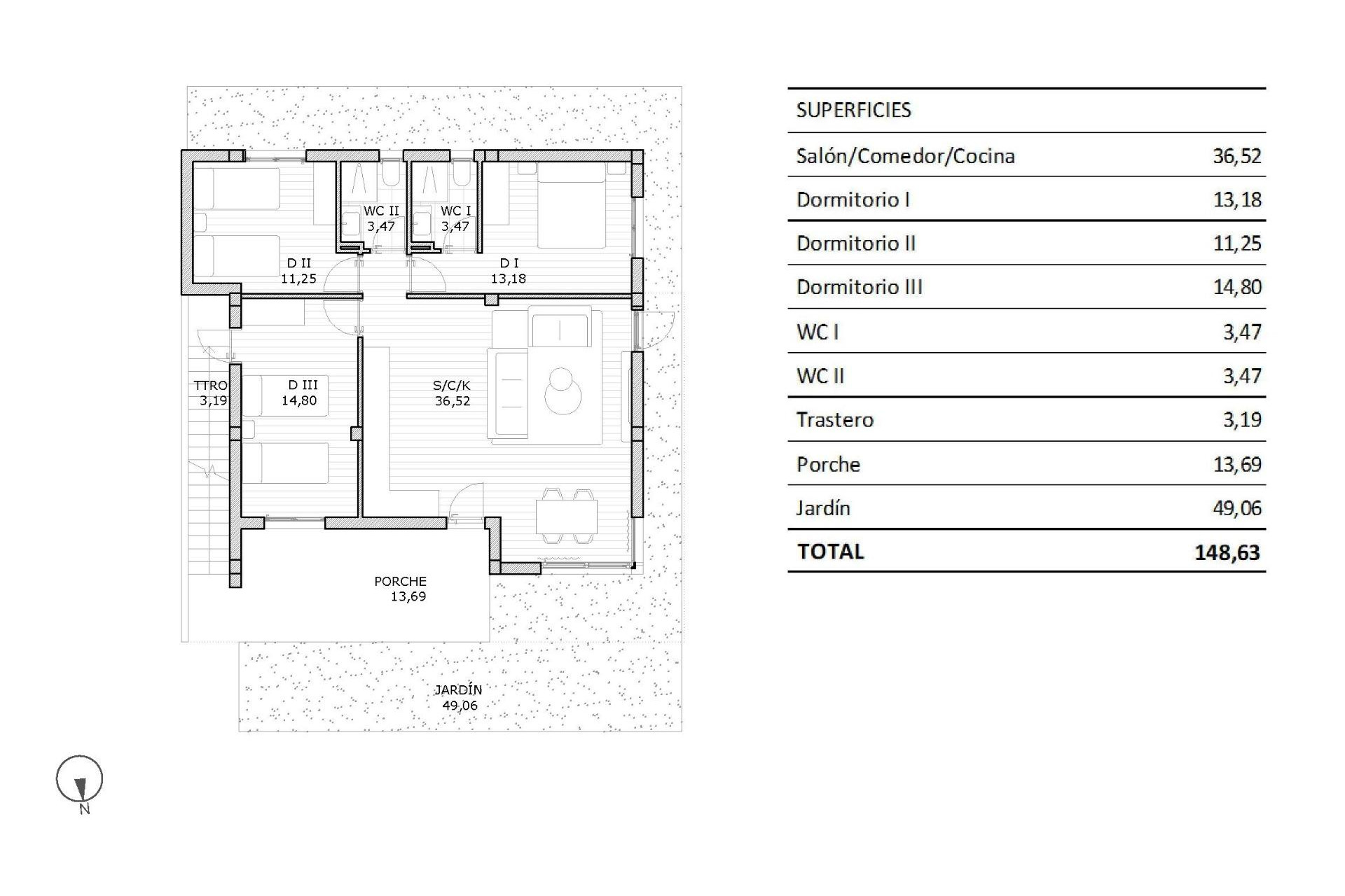 Nouvelle construction - Bungalow - San Miguel de Salinas - Pueblo