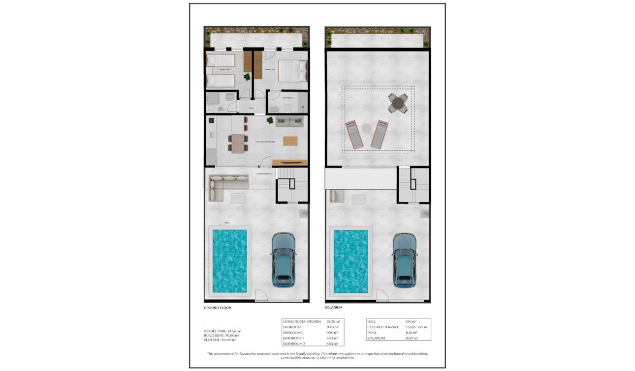 Nouvelle construction - Maison de ville - Fuente Álamo - La Pinilla