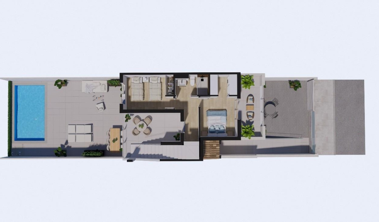 Nouvelle construction - Maison de ville - Los Alcazares - Serena Golf