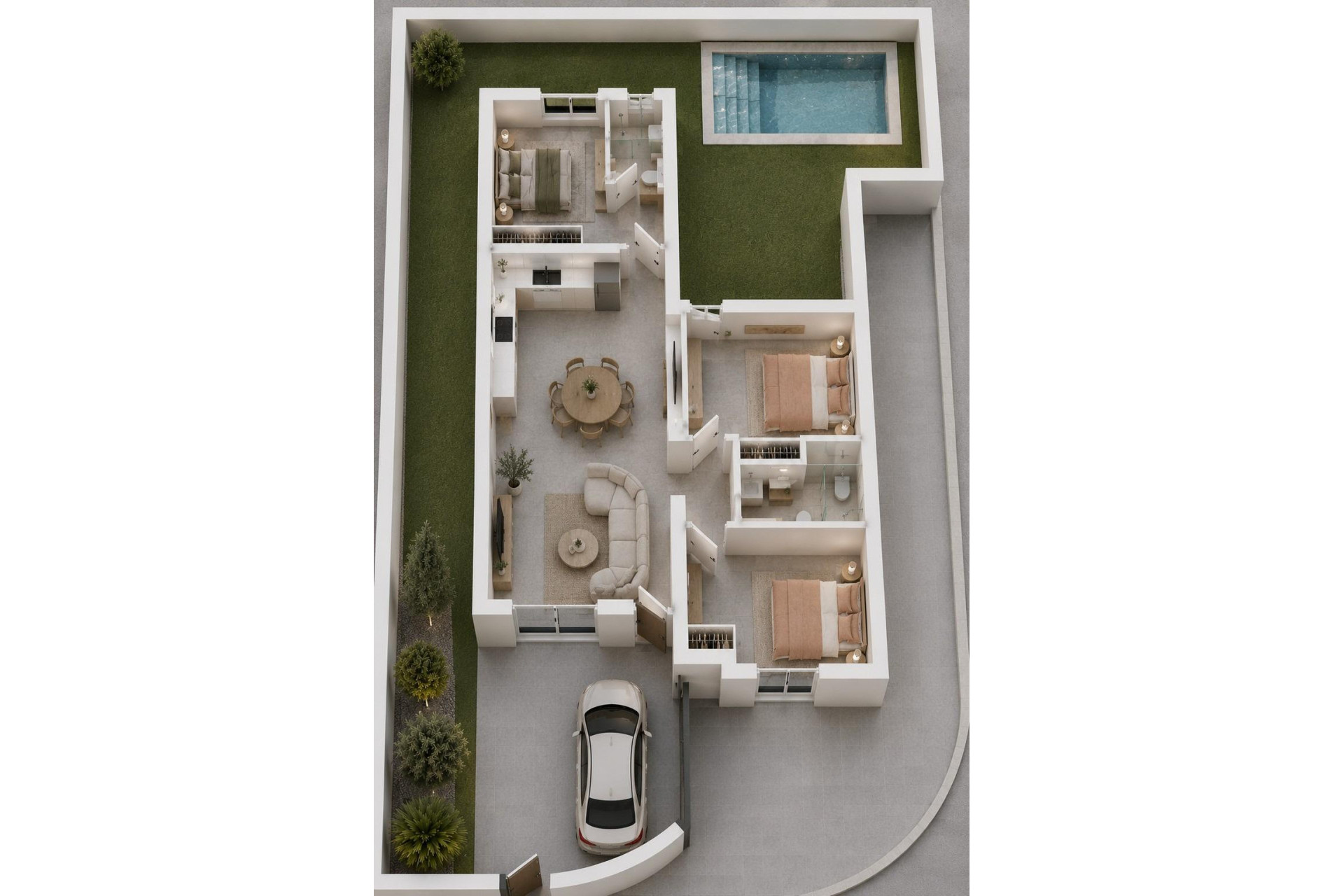 Nouvelle construction - Maison de ville - Mazarron - Country Club