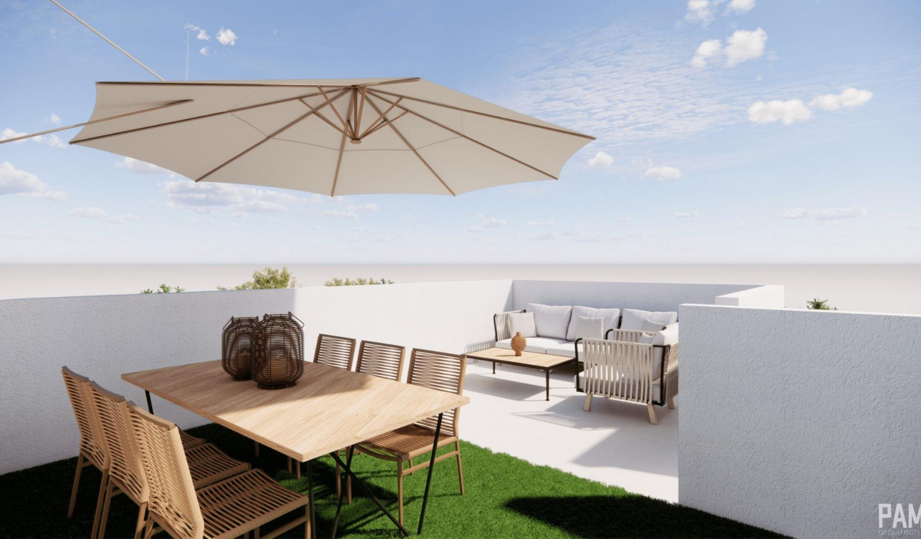 Nouvelle construction - Maison de ville - Pilar de la Horadada - Barrio los Segundas