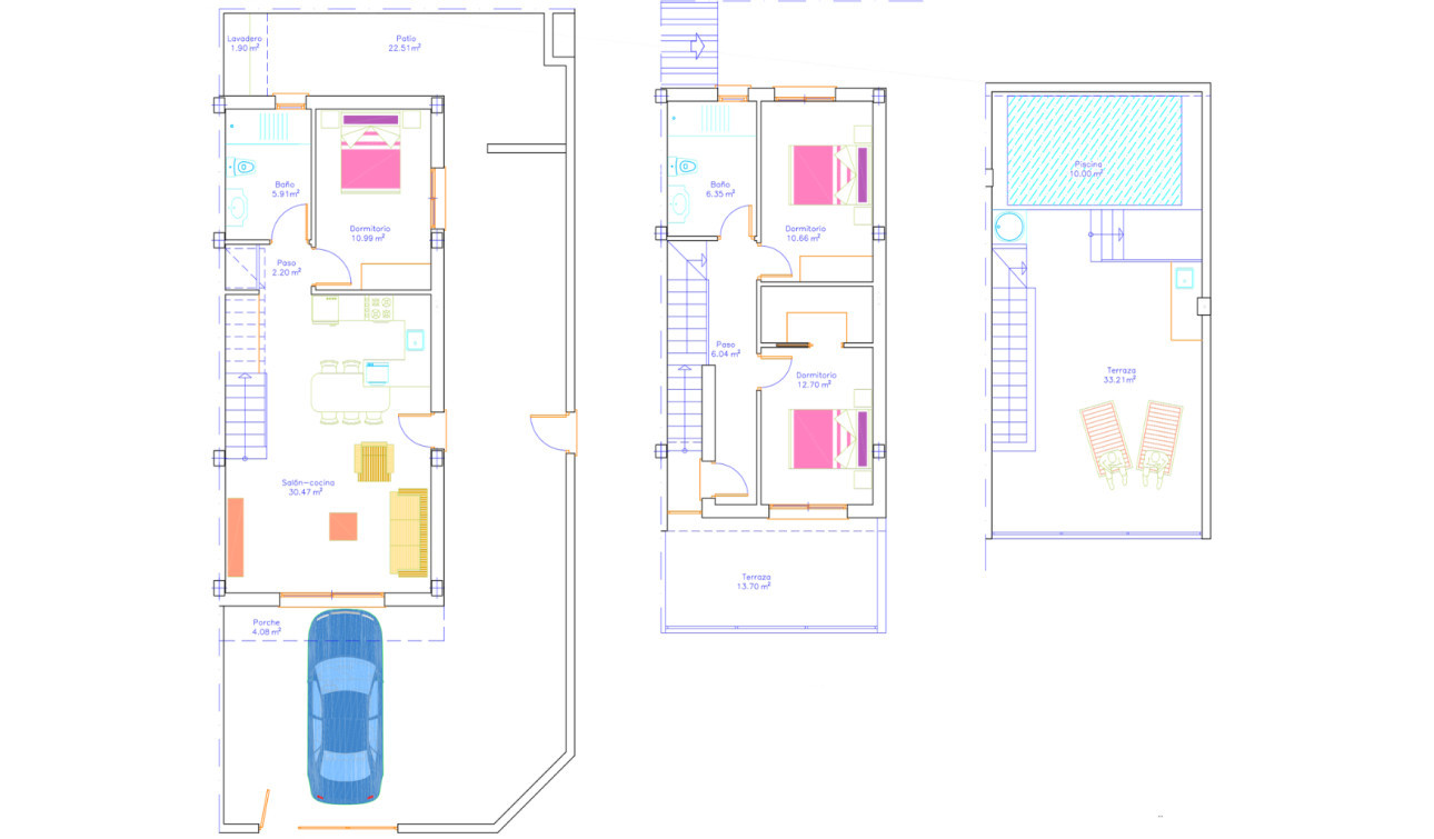 Nouvelle construction - Maison de ville - San Pedro del Pinatar - San Pedro De Pinatar
