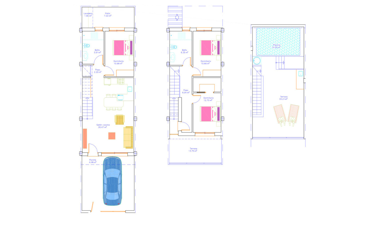 Nouvelle construction - Maison de ville - San Pedro del Pinatar - San Pedro De Pinatar
