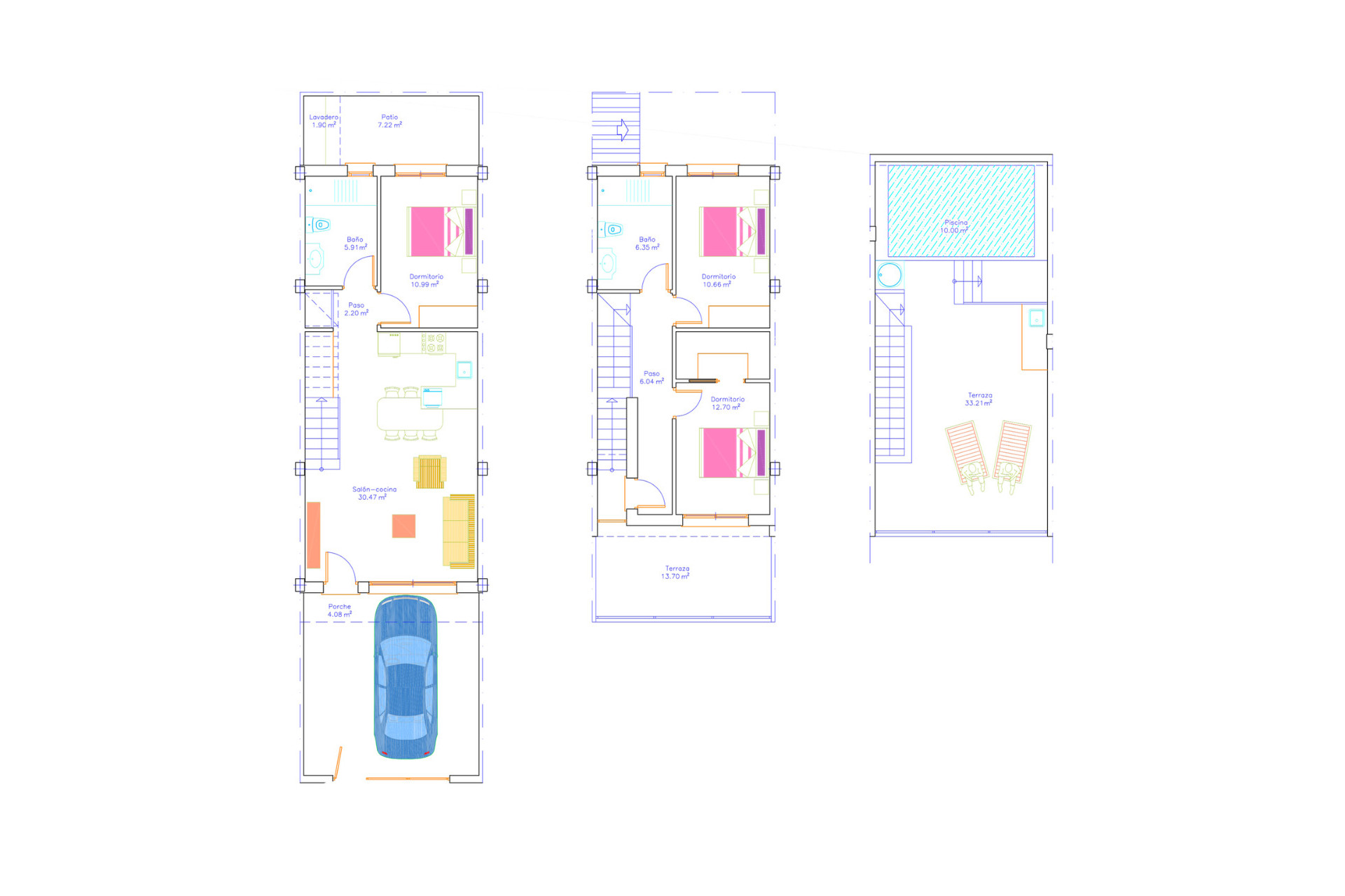 Nouvelle construction - Maison de ville - San Pedro del Pinatar - San Pedro De Pinatar