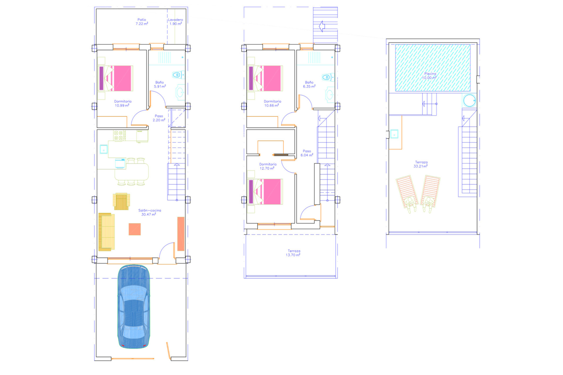 Nouvelle construction - Maison de ville - San Pedro del Pinatar - San Pedro De Pinatar