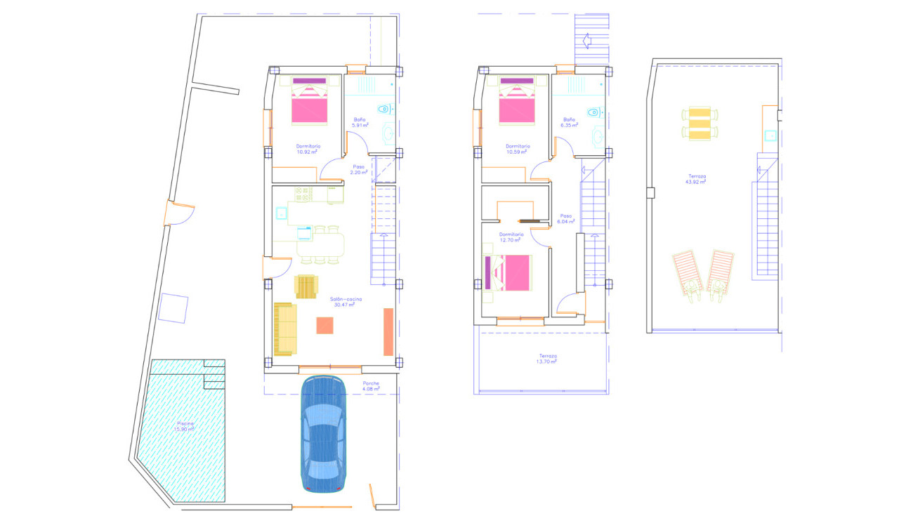 Nouvelle construction - Maison de ville - San Pedro del Pinatar - San Pedro De Pinatar