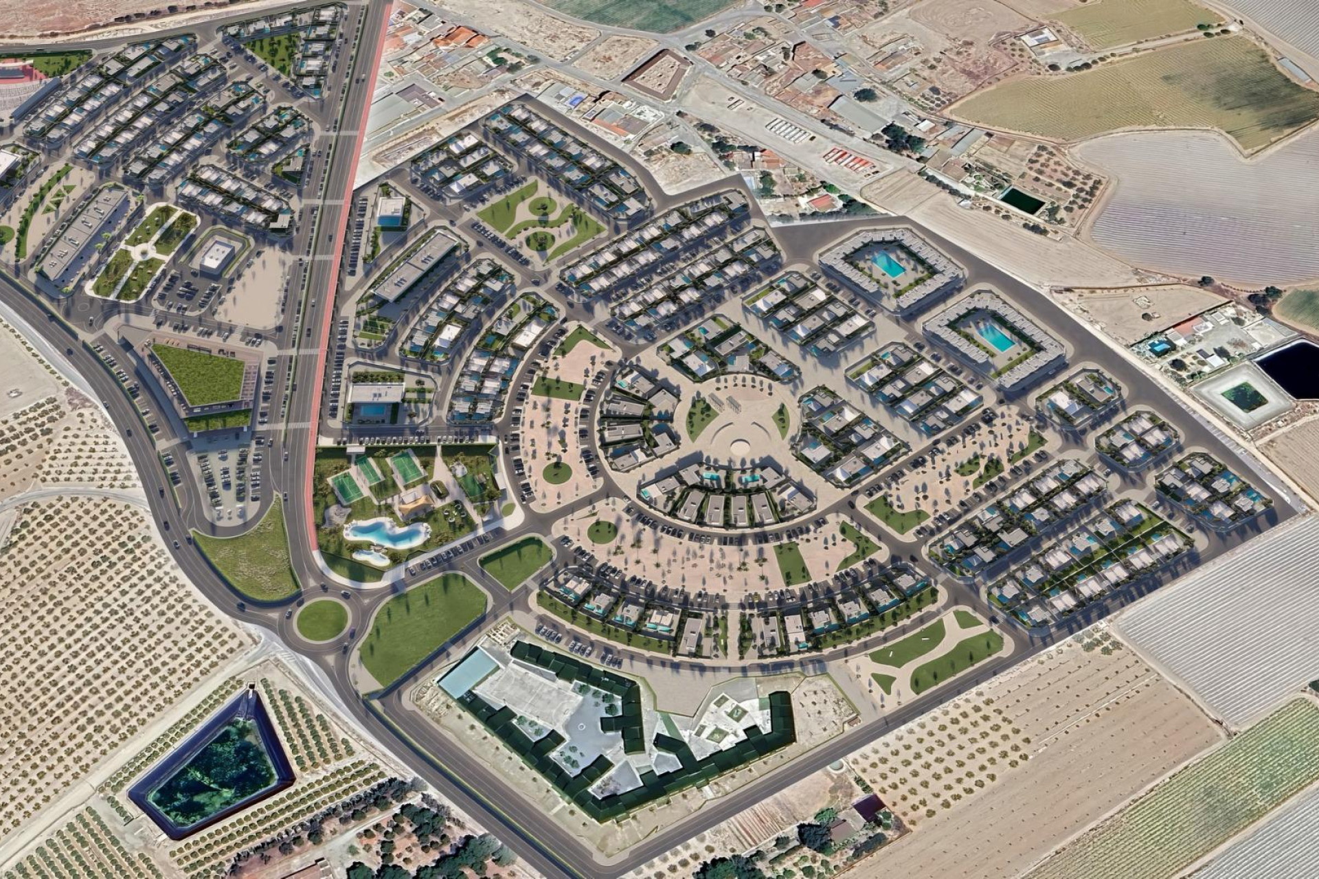 Nouvelle construction - Maison de ville - Torre Pacheco - El Alba