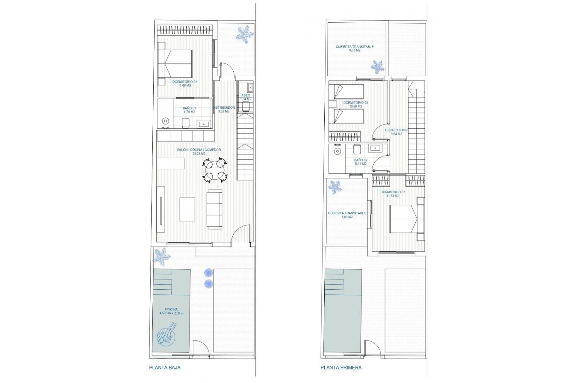 Nouvelle construction - Maison de ville - Torre Pacheco - pueblo