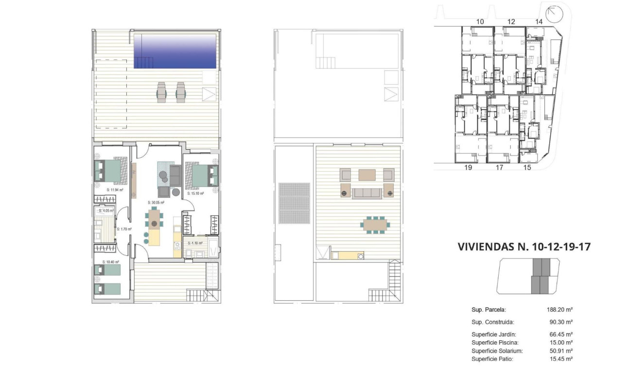 Nouvelle construction - Maison de ville - Torre Pacheco - Roldán