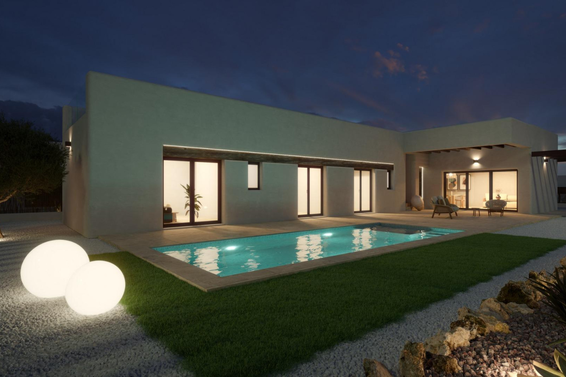 Nouvelle construction - Villa Individuelle - Algorfa - La Finca Golf