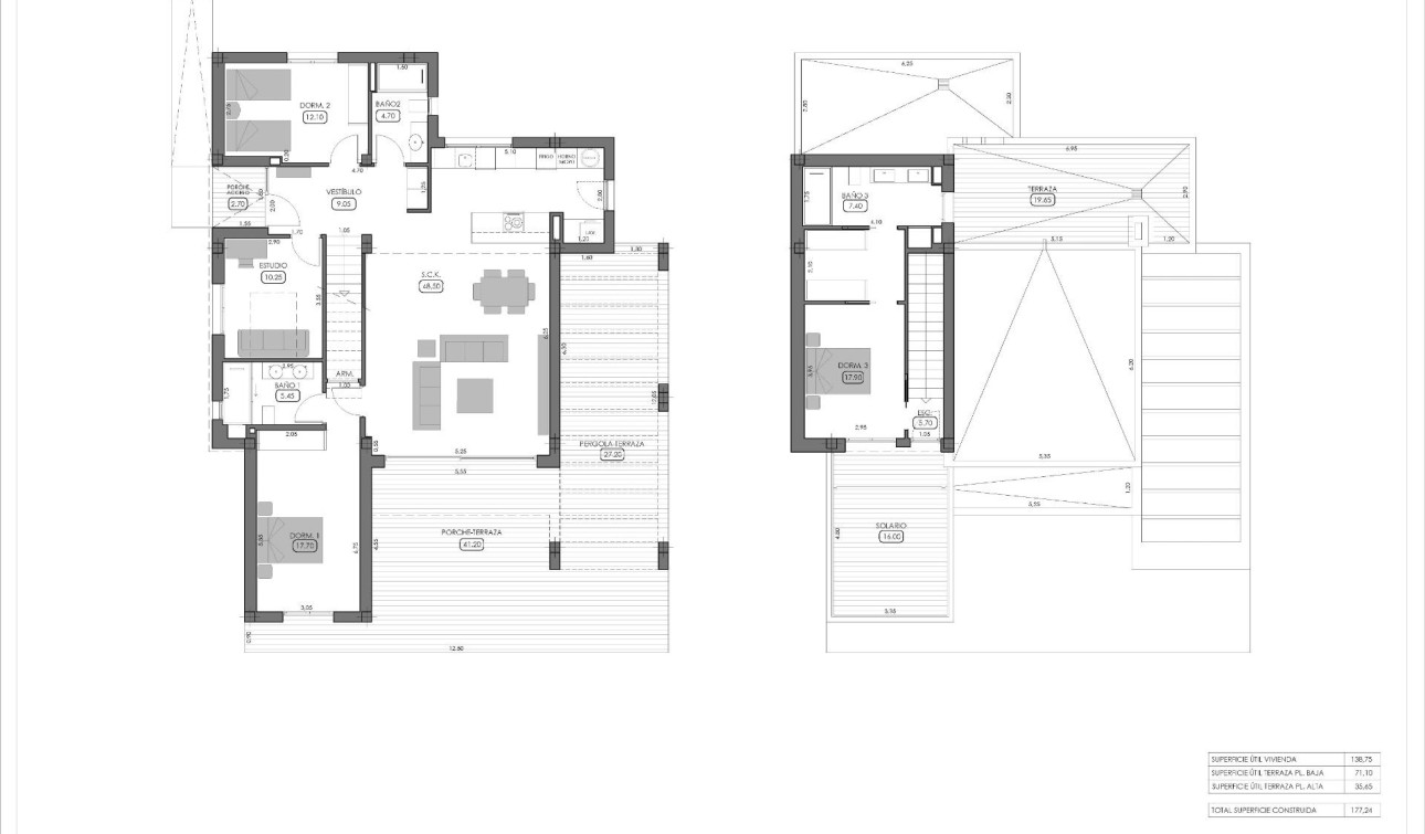 Nouvelle construction - Villa Individuelle - Algorfa - La Finca Golf