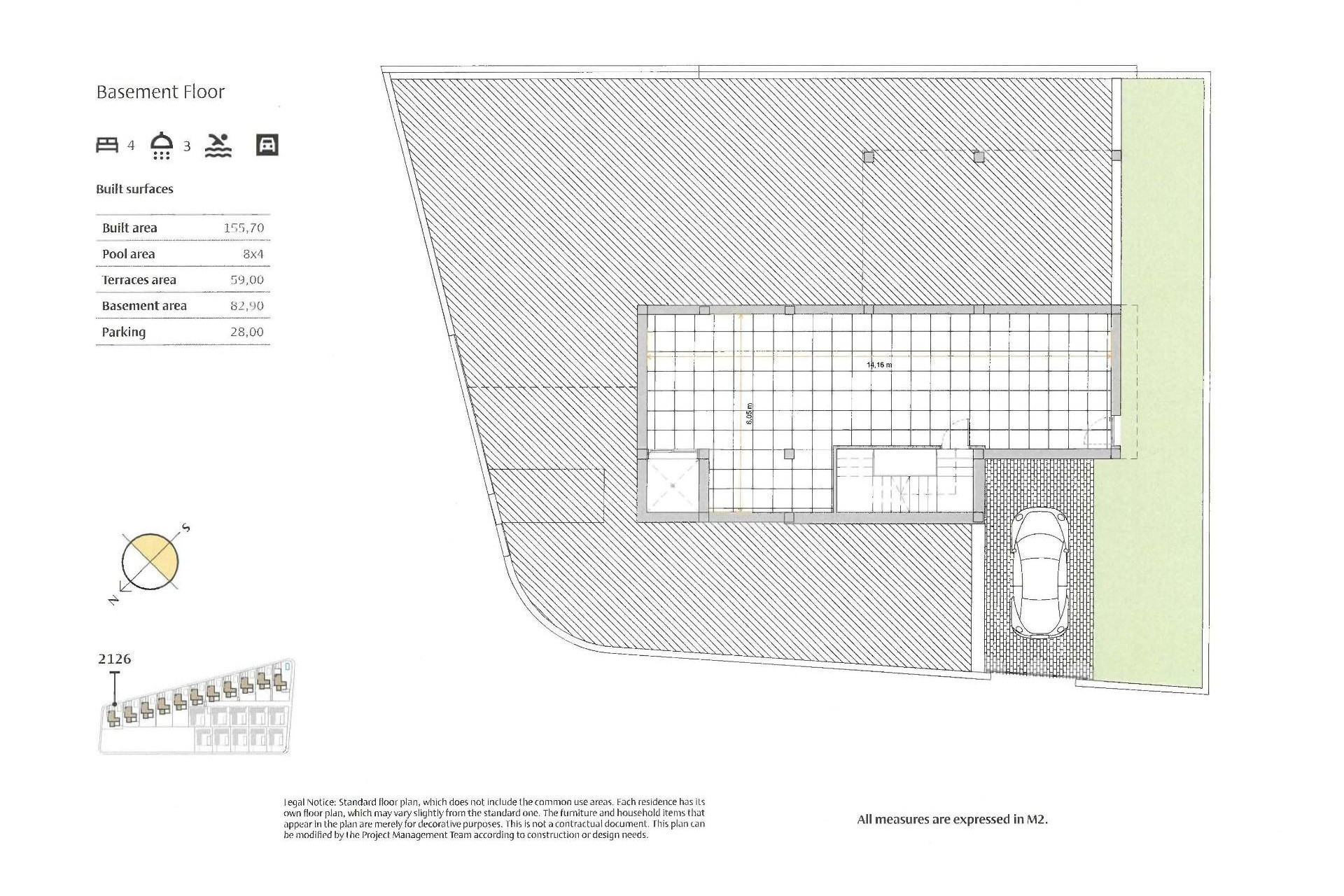 Nouvelle construction - Villa Individuelle - Algorfa - La Finca Golf